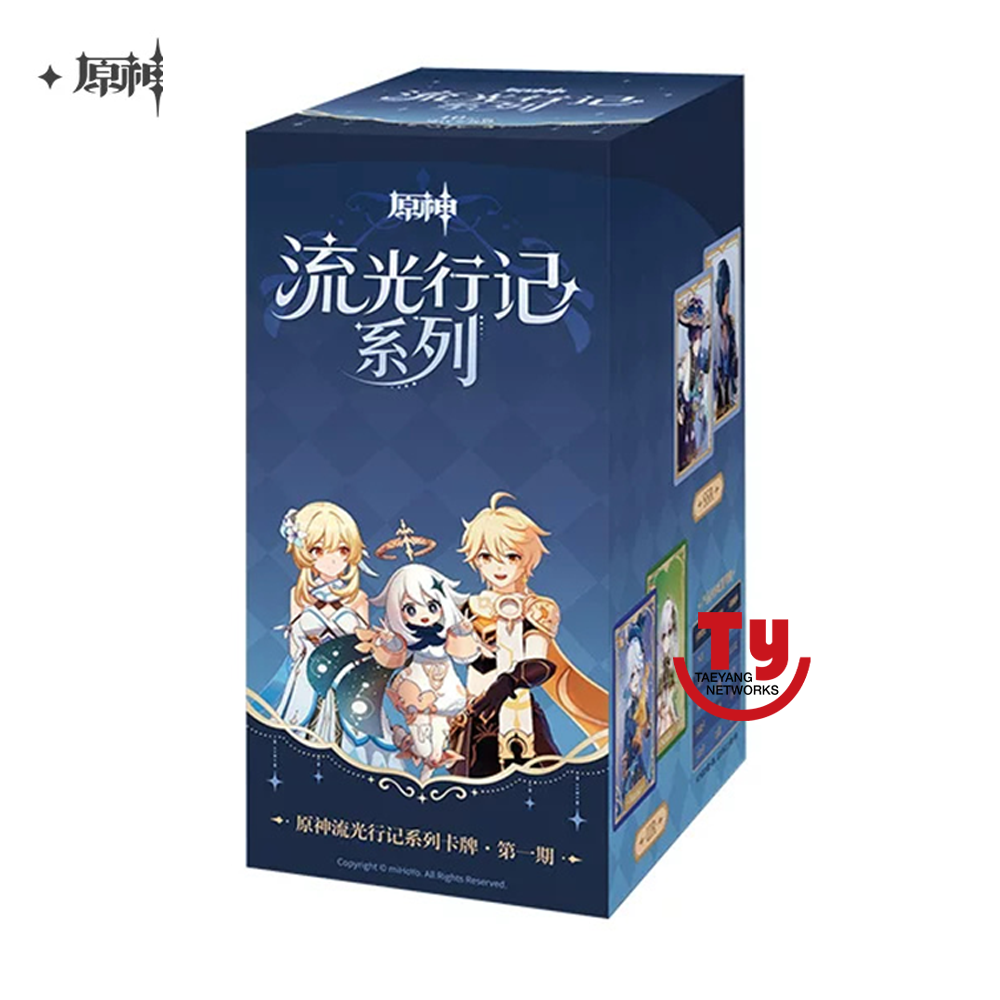 원신 흐르는 빛의 여행기 컬렉션 카드 시리즈 Vol.1